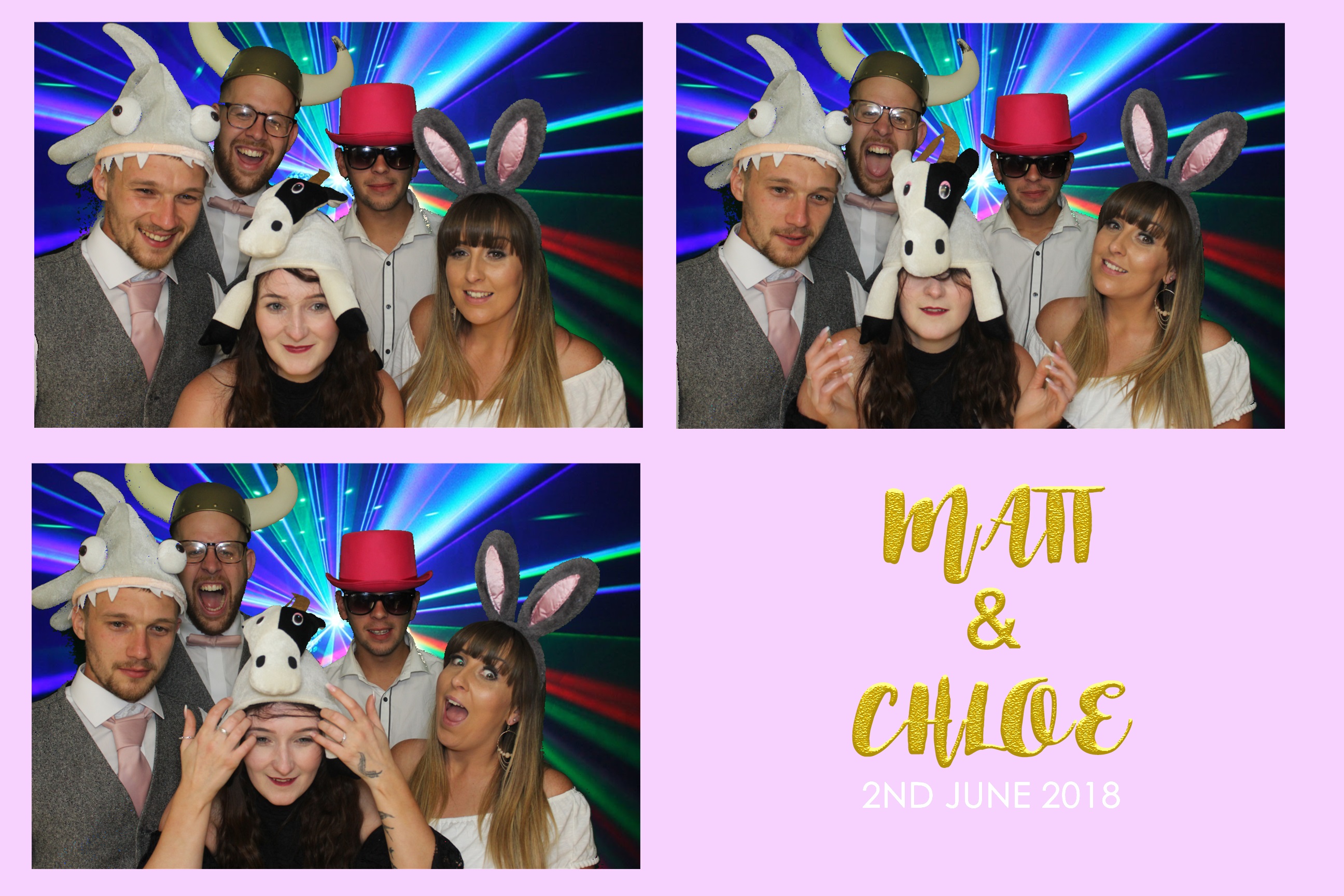 Matt & Chloe  | View more photos from the event at images.mobile-photo-booth.com/u/MobilePhotoBoothUK/Matt-Chloe